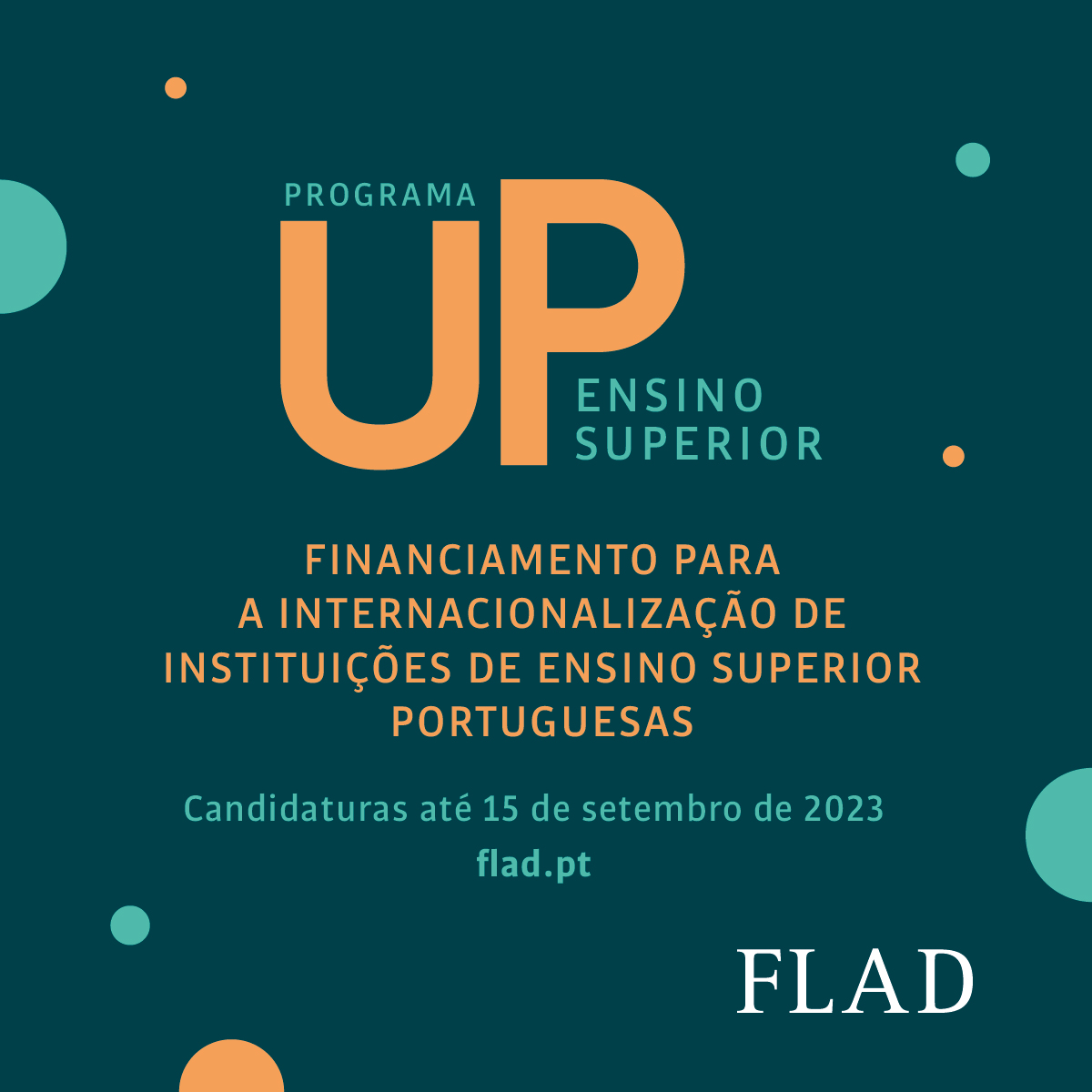 Open applications UP Higher Education 2024 Program FLAD